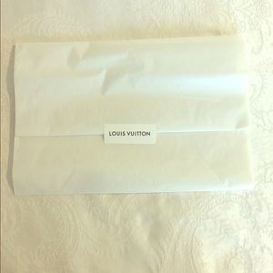Authentic Louis Vuitton tissue paper